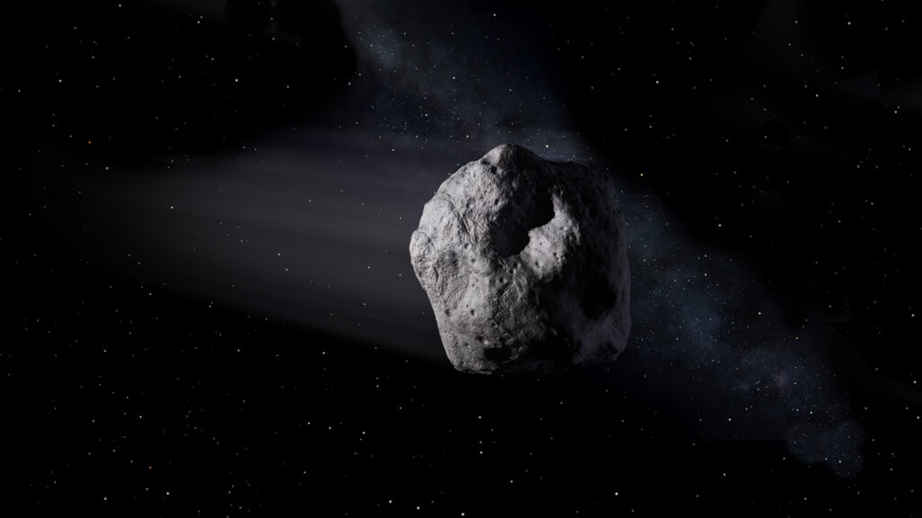 small asteroid